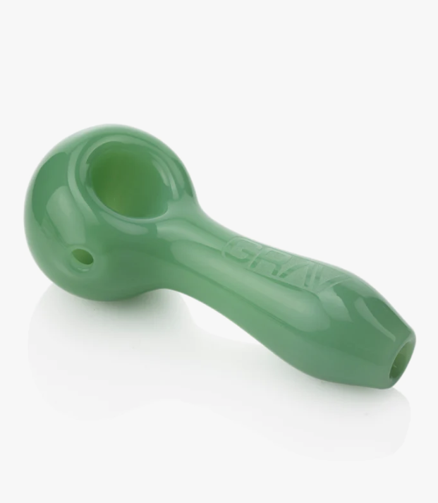 Photograph of product: Classic Spoon Pipe (Mint) - Grav