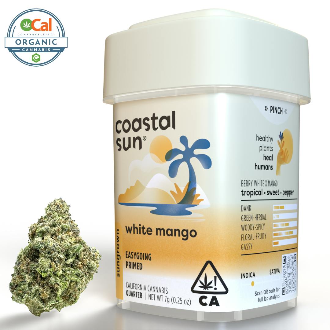 Photograph of product: White Mango 7g Sungrown