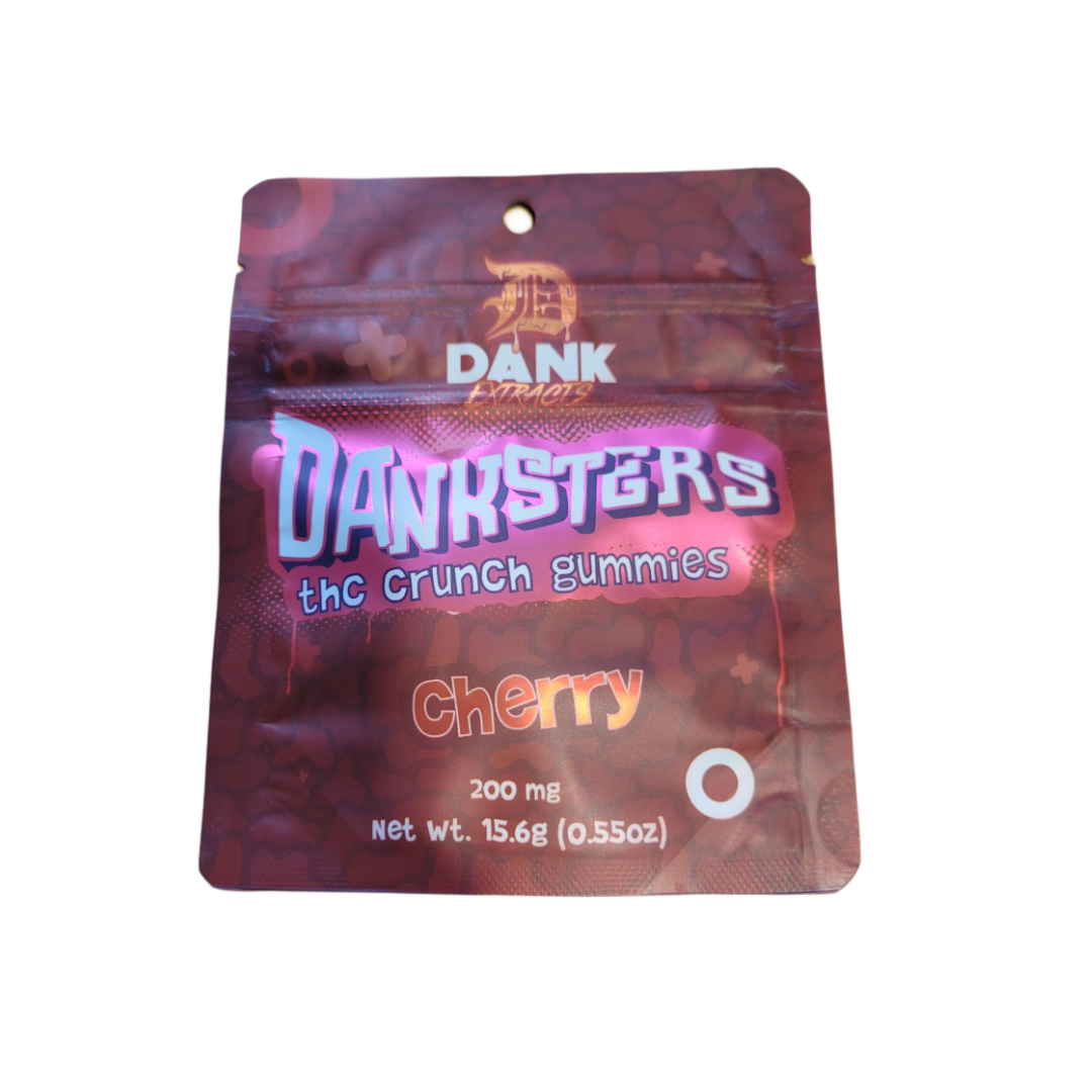 Photograph of product: Danksters Nerds 200mg Cherry