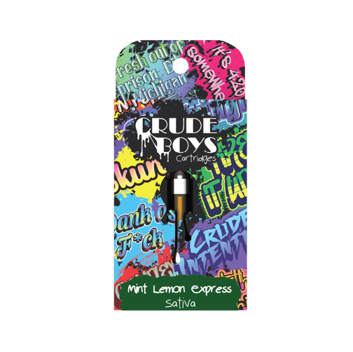 Photograph of product: Crude Boys - Mint Lemon Express - Vape - - Oui'd