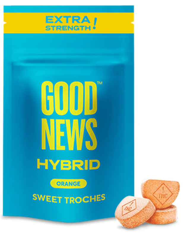 Photograph of product: 20ct/50mg Troches (Orange)