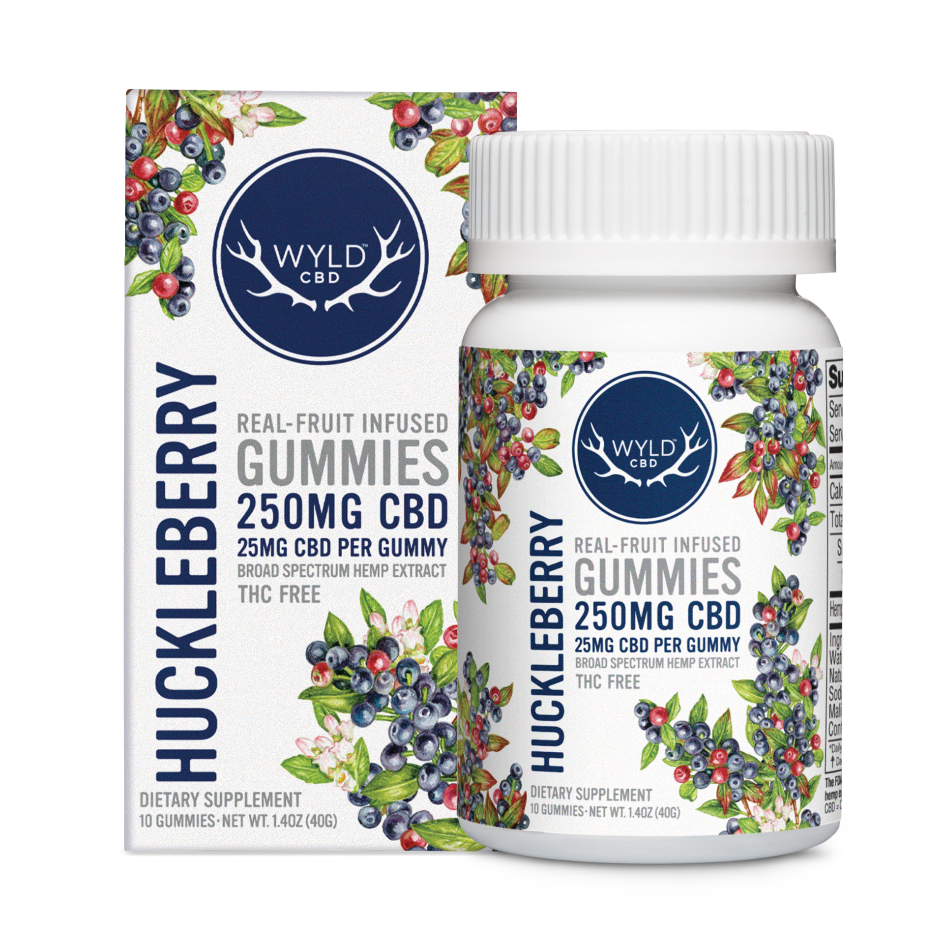 Photograph of product: CBD Gummies - Huckleberry 10pk