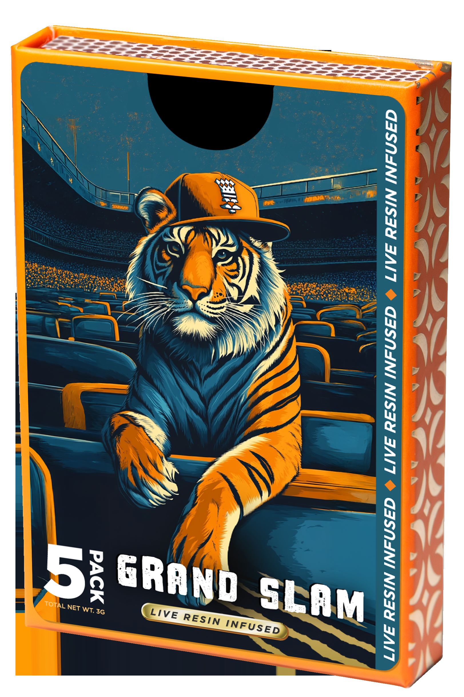 Photograph of product: Limited Edition Goldkine 5pk - 3g  Prerolls Infused