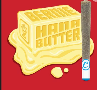 Photograph of product: Cookies Infused Pre-Roll | 1g | Berniehana Butter