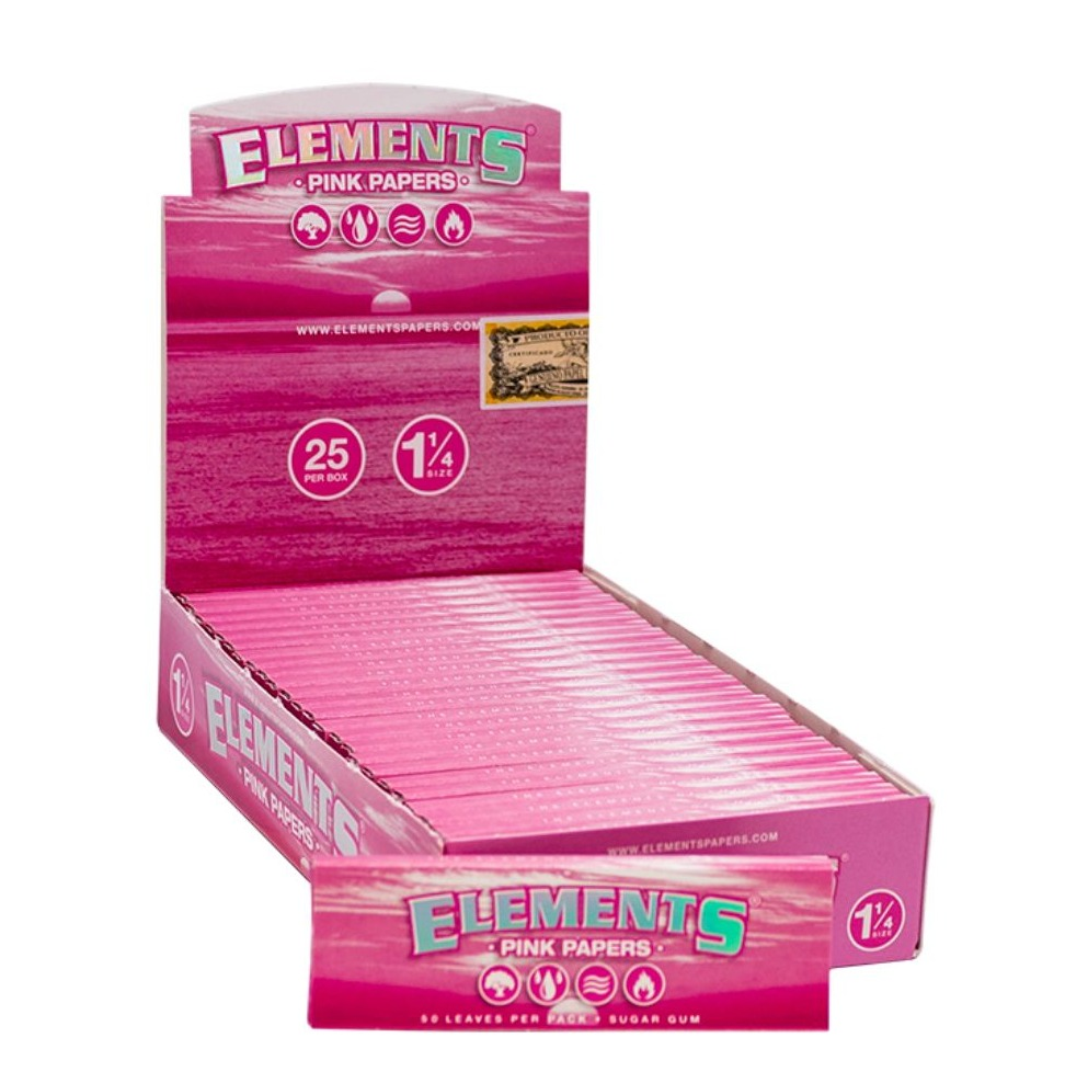 Photograph of product: ELE | Elements Pink Papers | 1 1/4"
