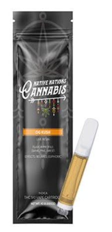 Photograph of product: Native Nations - OG Kush Cart