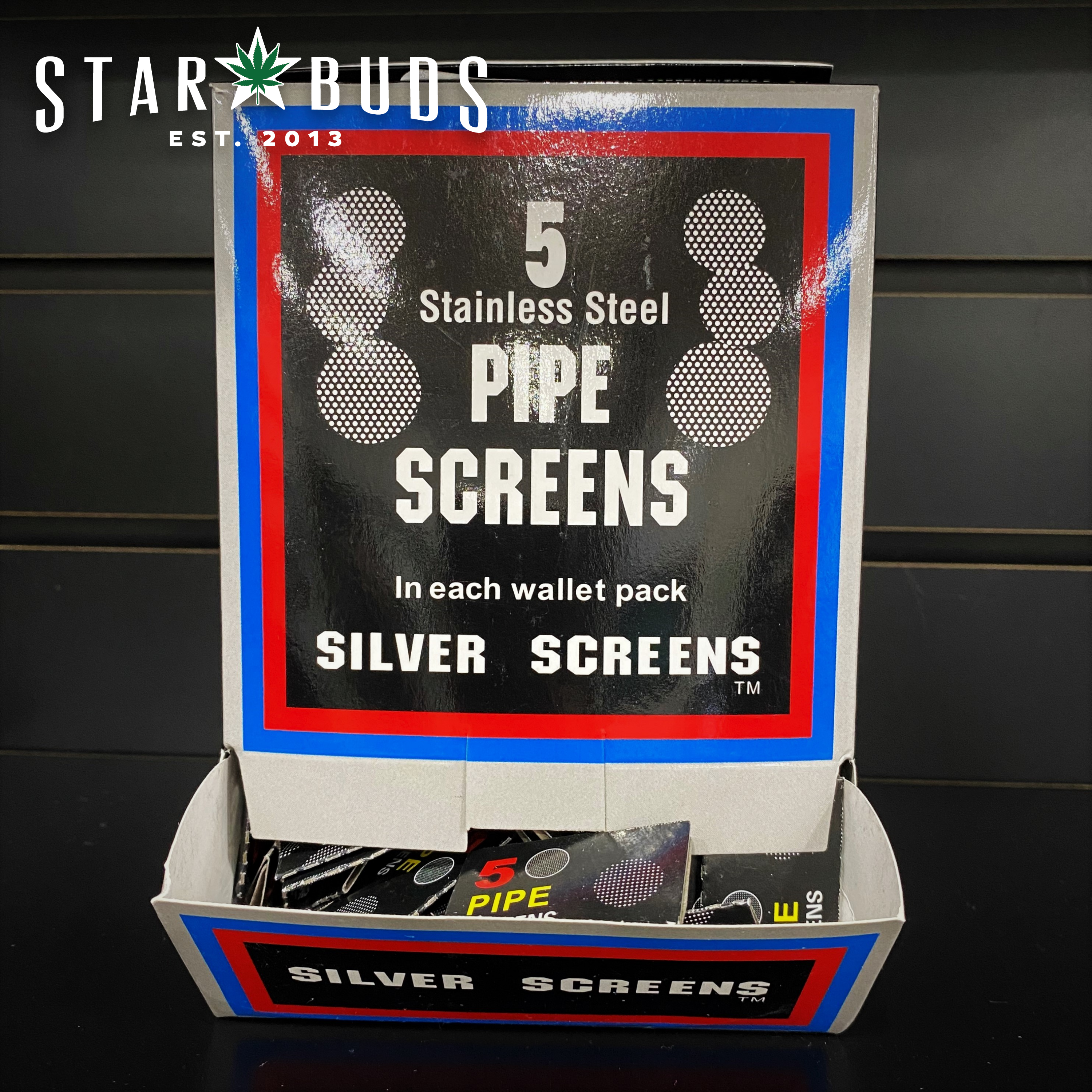 Photograph of product: Metal Pipe Screens | Pack of 5