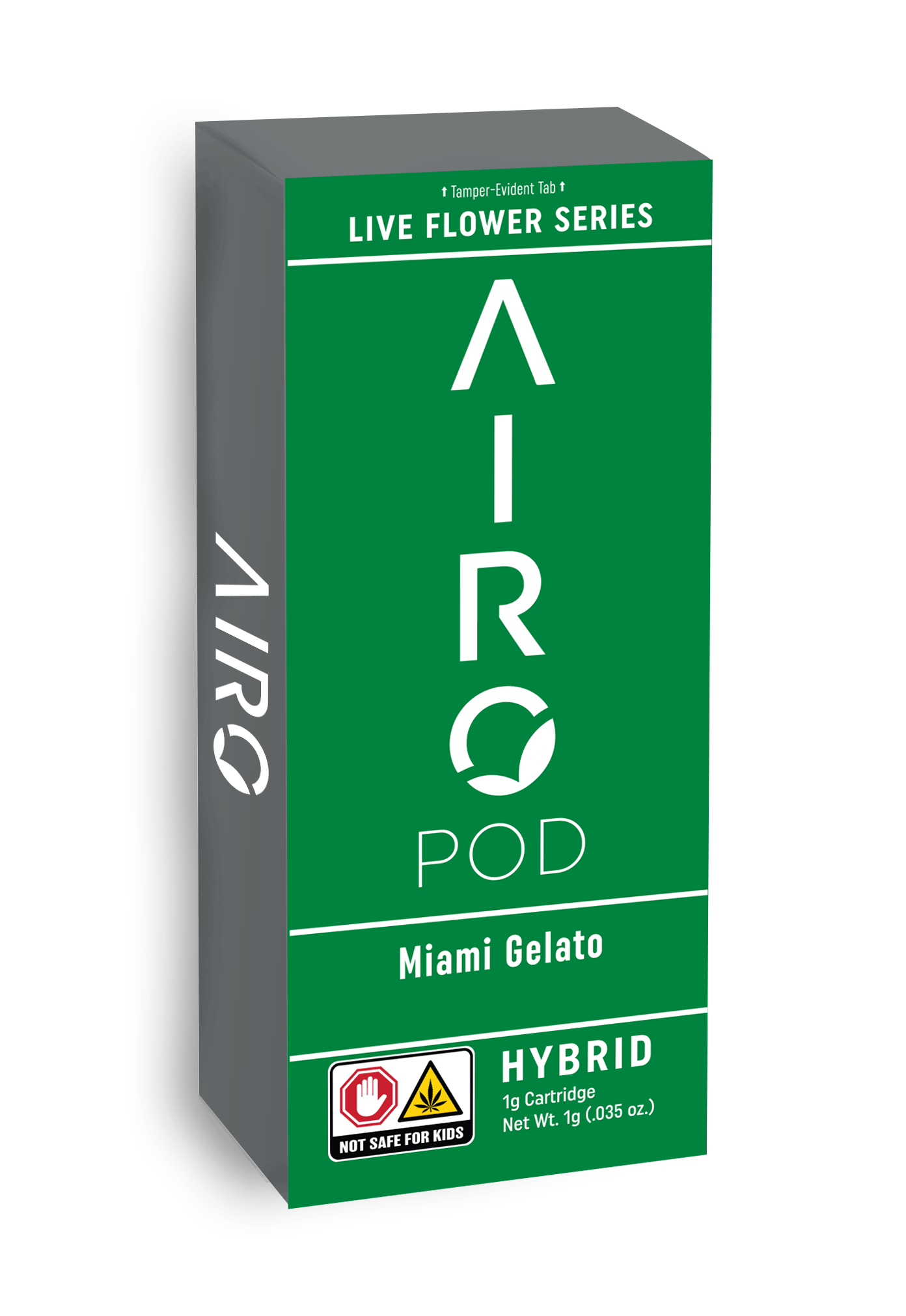 Photograph of product: Miami Gelato - Live Flower - Vape Cartridge 1g (REQUIRES AIRO BATTERY)