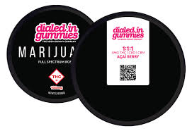 Photograph of product: Acai Berry Sleep 1:1:1 Rosin Gummies | 100mg TH-oui/CBD/CBN