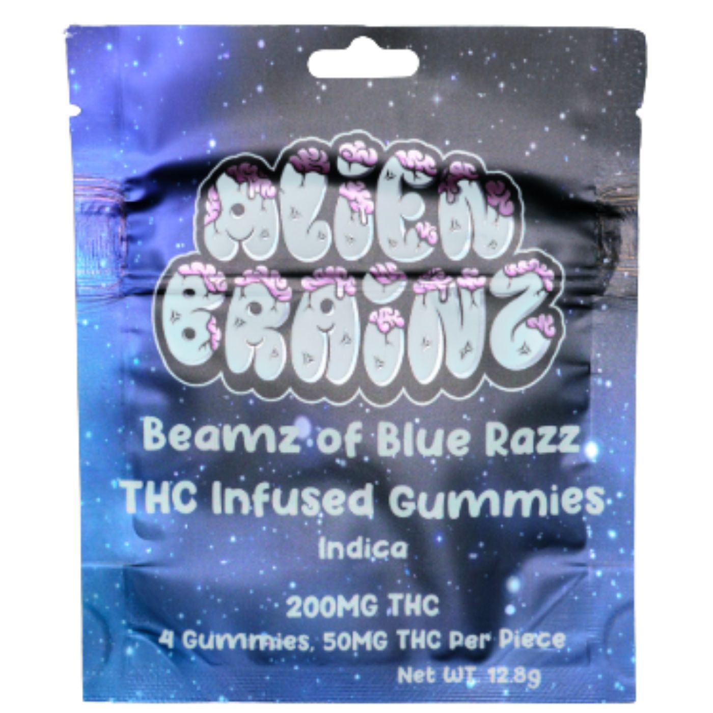 Photograph of Product: Alien Brainz - Blue Razz 200mg