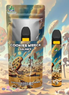 Photograph of product: Stoned To the Bone | Cookies Wreck | Live Rosin AIO | 0.5G