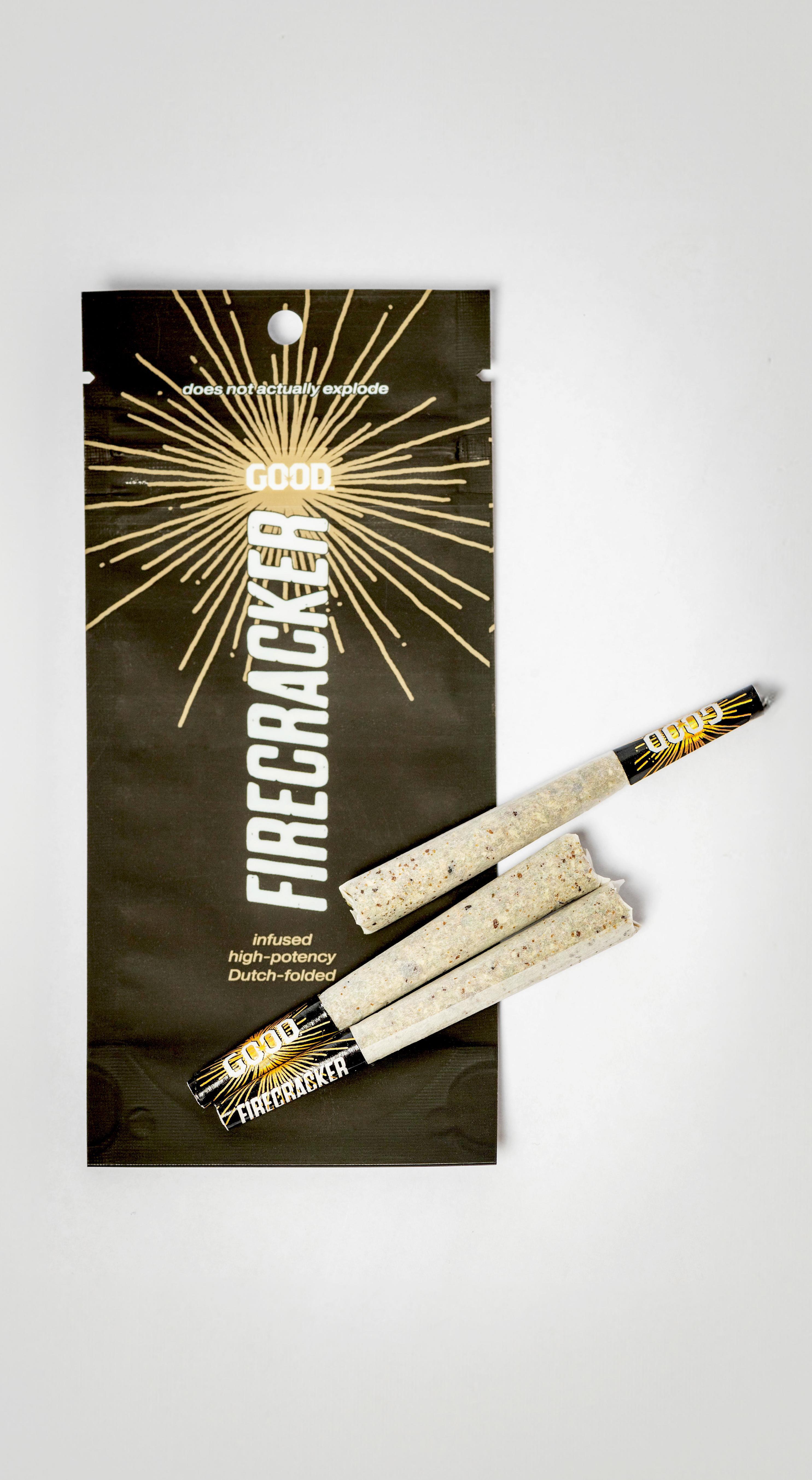 Photograph of product: Bio-Jesus Firecracker .7g Infused Pre-Roll