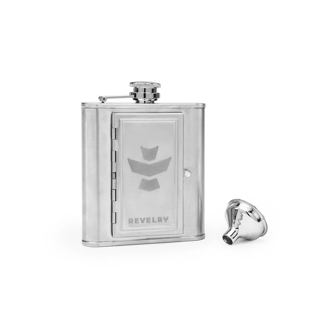 Photograph of product: The Accomplice | Flask - Silver