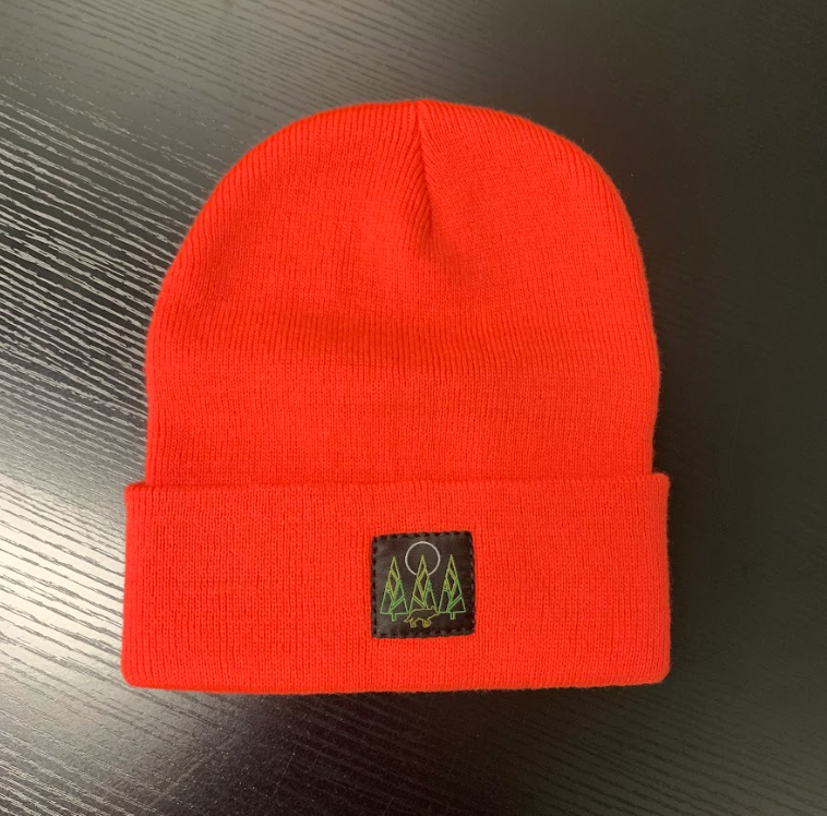 Photograph of product: Blaze Orange Cuffed Beanie
