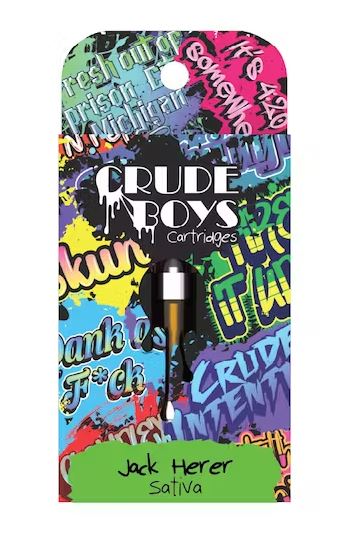 Photograph of product: Crude Boys: Alaskan Thunder Funk 1G Cartridge (S)