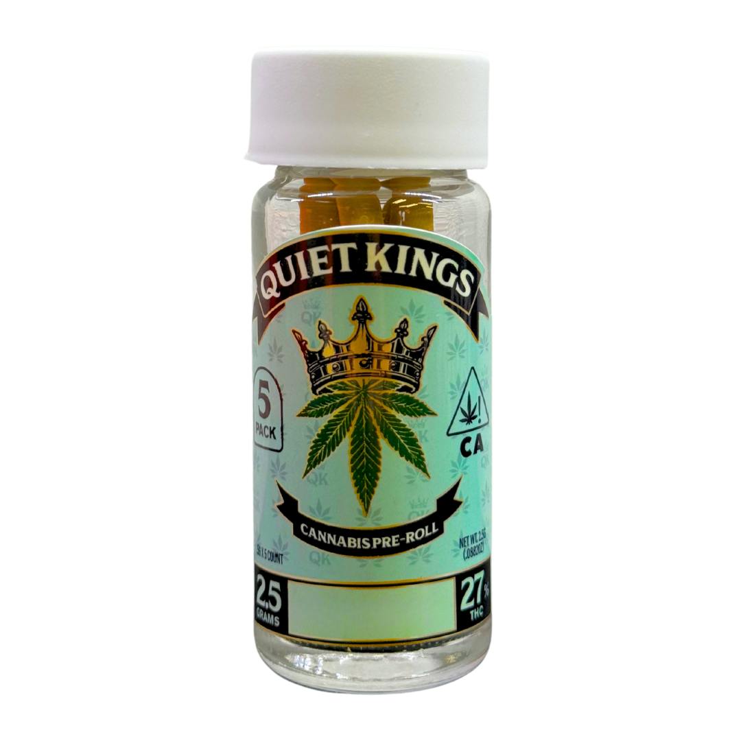 Photograph of product: Quiet Kings - La Bomba 16 2.5g 5Pk Prerolls Oui'd