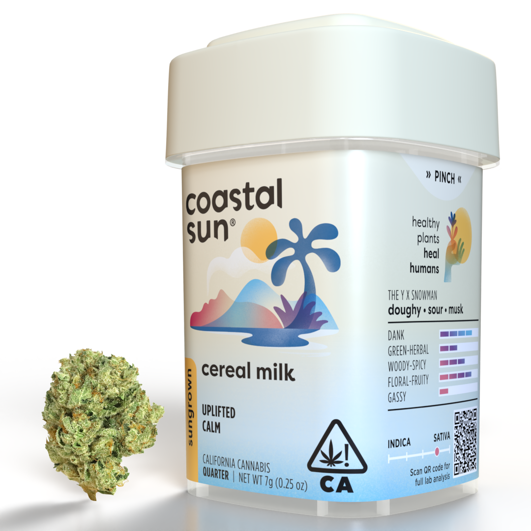 Photograph of product: Cereal Milk Sungrown Flower 7g