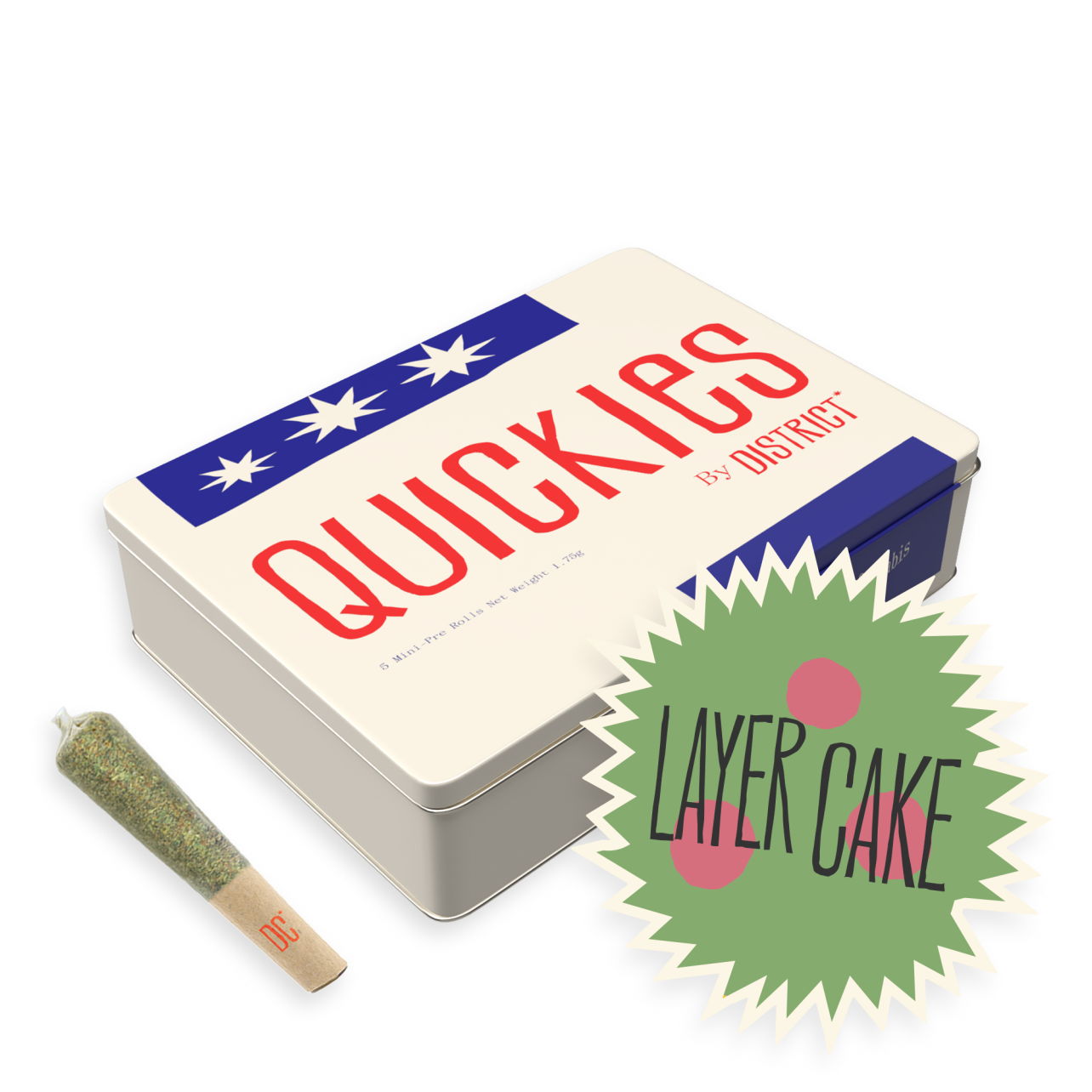 Photograph of product: DC Layer Cake 5pk PRJ's $15