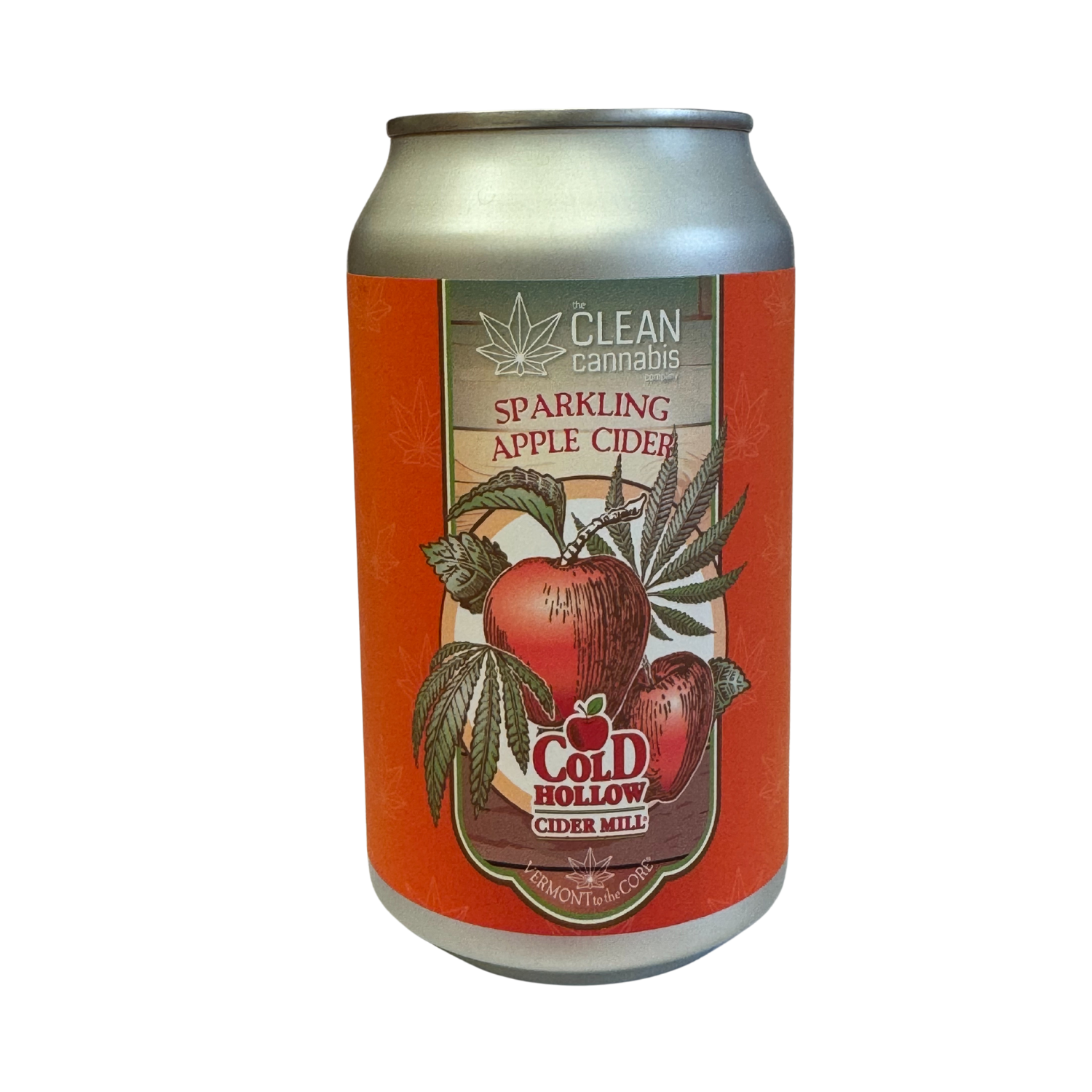 Photograph of product: Sparkling Apple Cider I 10mg I The Clean Oui'd Company