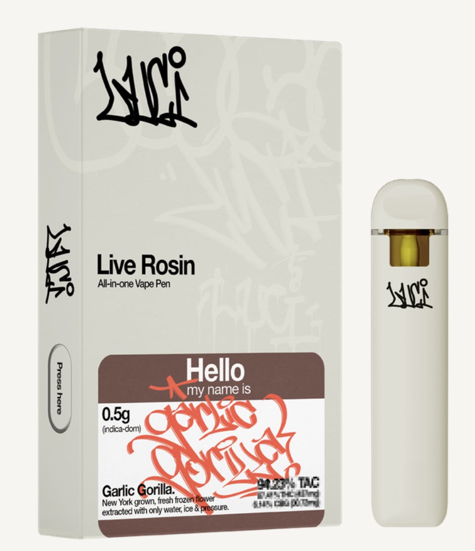 Photograph of Product: Luci - Iced Sangria - Live Rosin AIO Vape - 0.5g