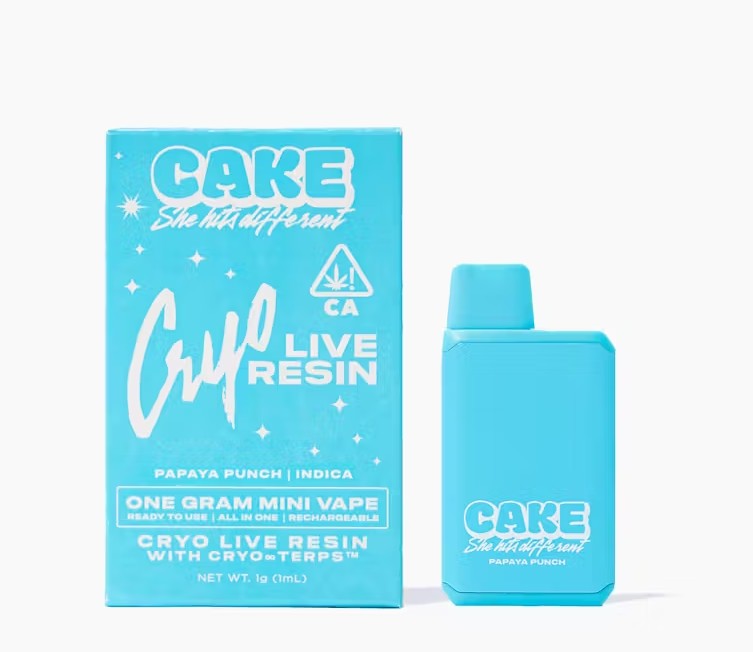 Photograph of product: Cake Live All In One 1g Papaya Punch