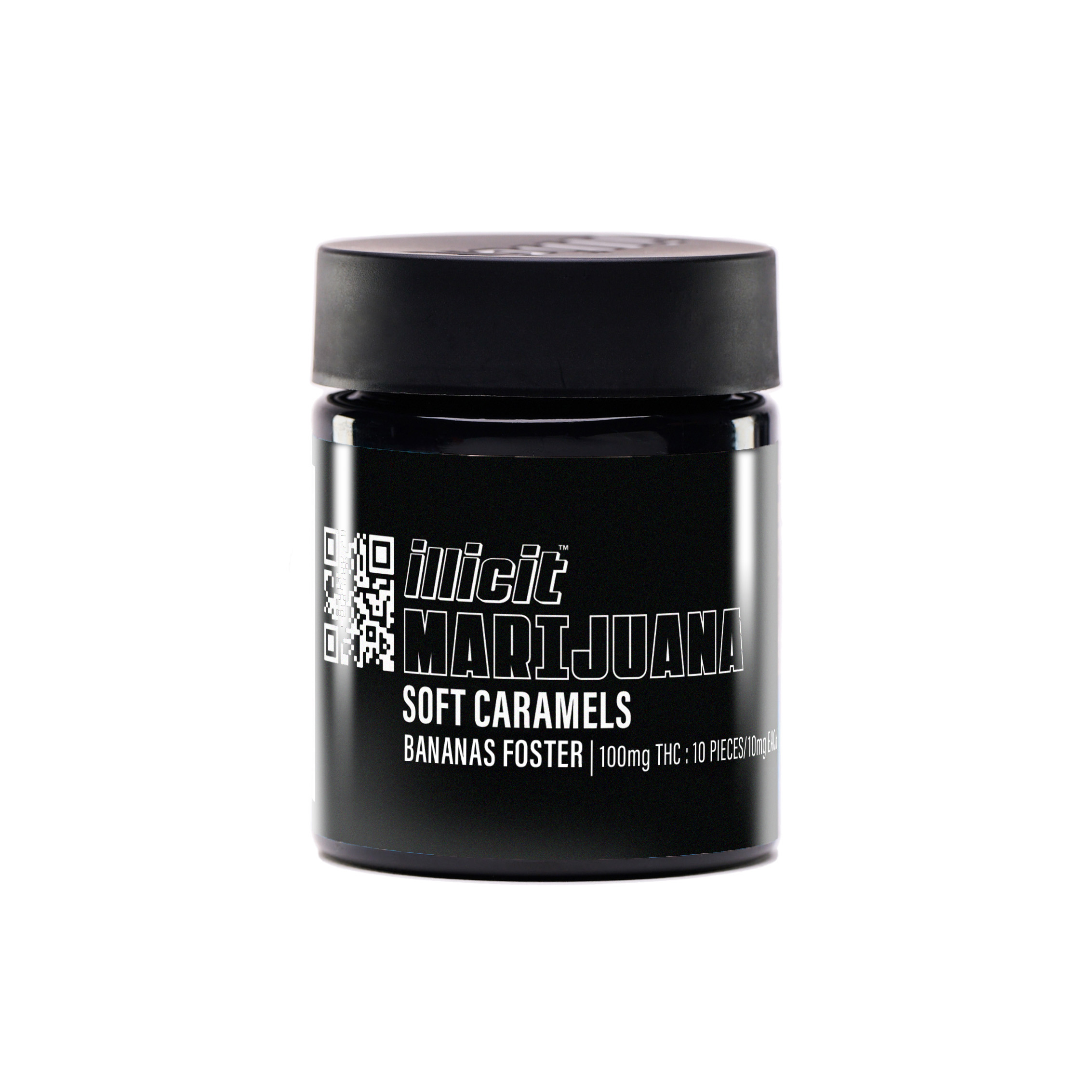Photograph of product: Bananas Foster Soft Caramels 100mg