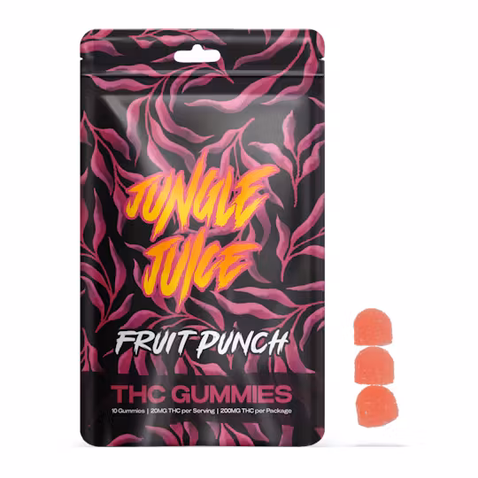 Photograph of product: Fruit Punch Gummies - 200mg