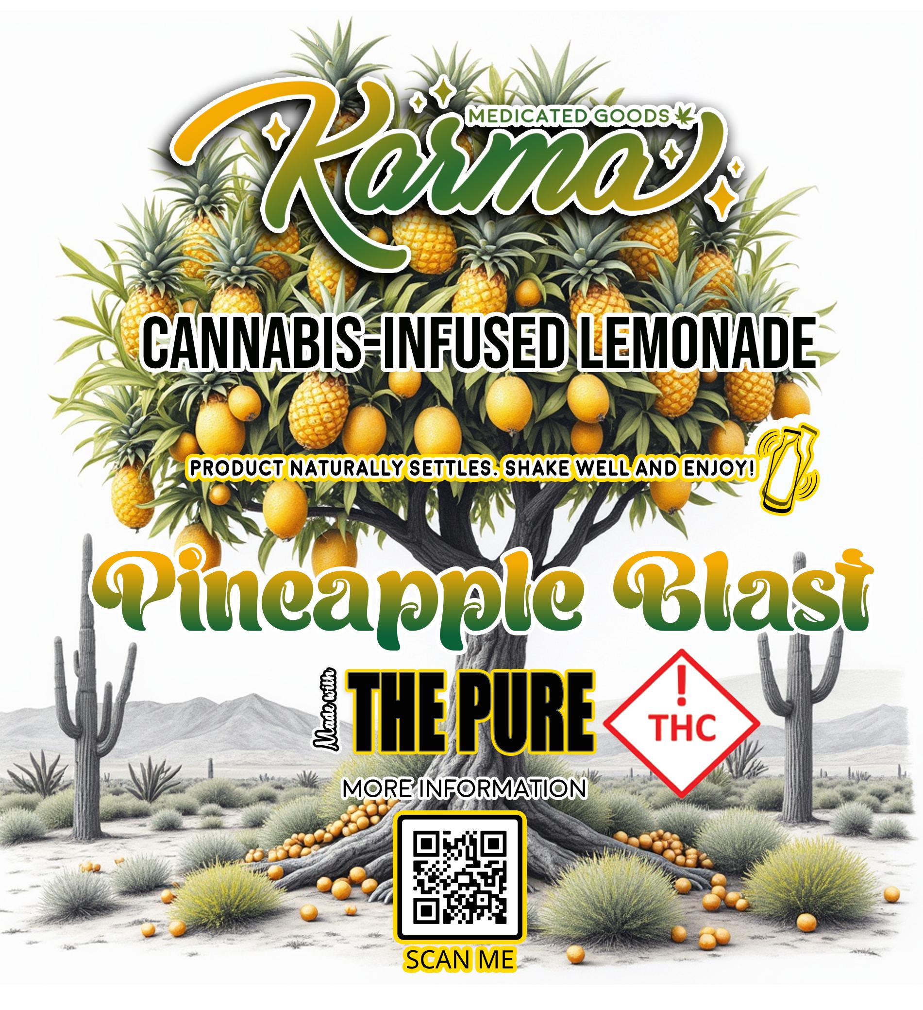 Photograph of product: Budder Pros - Karma Lemonade Pineapple Blast 100mg