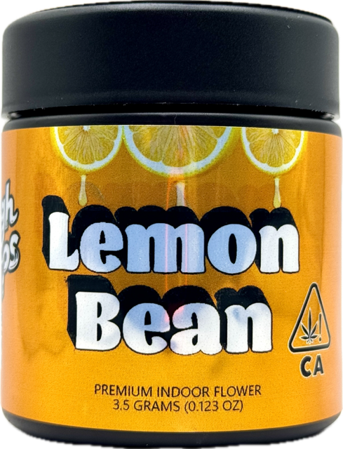 Photograph of product: Lemon Bean 3.5g Jar - High Tops