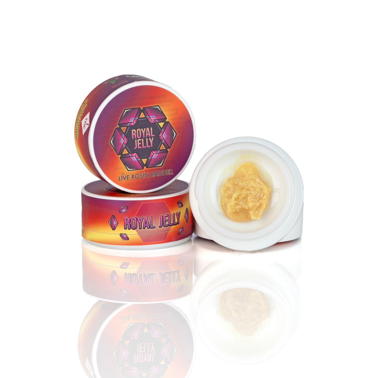 Photograph of product: Royal Jelly | 4g Rosin Bucket | Rocket Fumes
