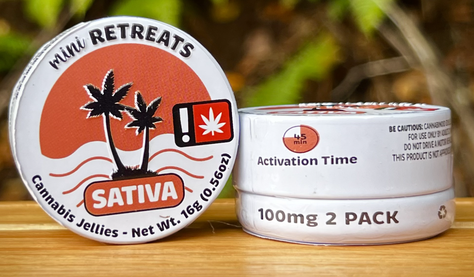 Photograph of product: WVA | 100mg | Mini Retreats Oui'd