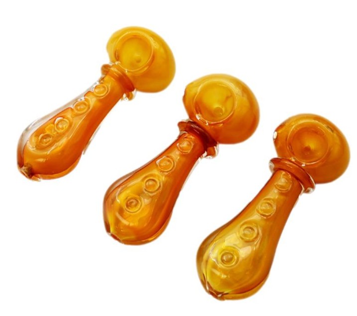 Photograph of product: 35PDTFM 3.5" FUMED DIMPLE HAND PIPE