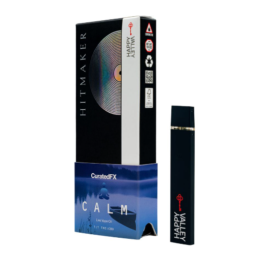Photograph of product: Curated FX Calm Disposable Vape