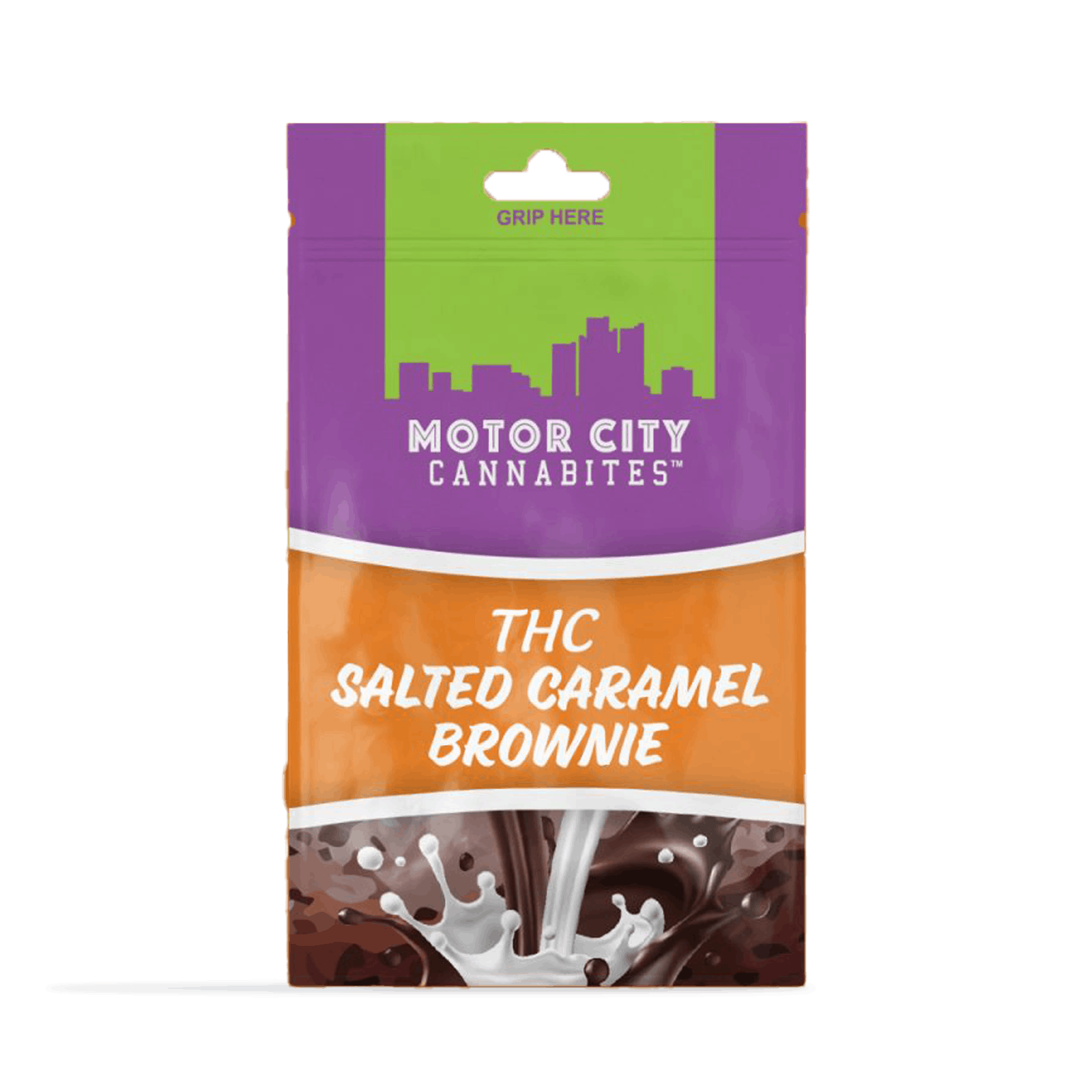 Photograph of product: AU MCC: Salted Caramel Brownie 200mg