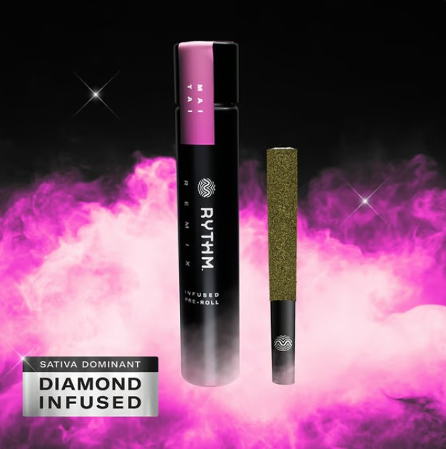 Photograph of product: 1g Mai Tai Remix Infused Pre-Roll