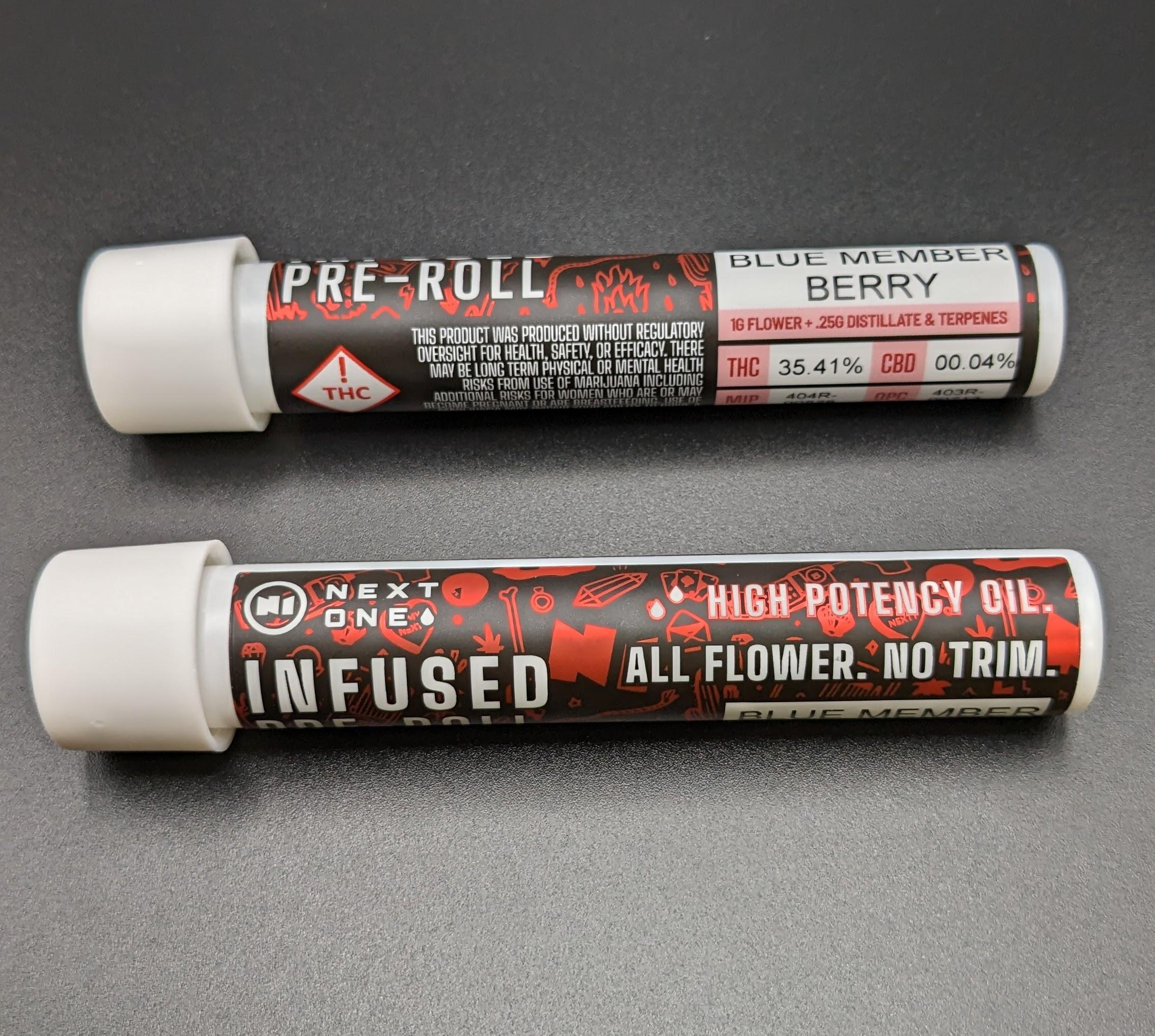 Photograph of product: Grape (I) - Infused Pre-Roll - Next1