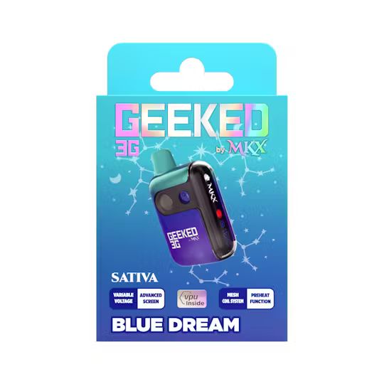 Photograph of product: BLUE DREAM 3G DISPOSABLE