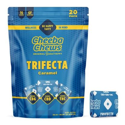 Photograph of Product: 1:1:1 Trifecta Taffy | 100mg