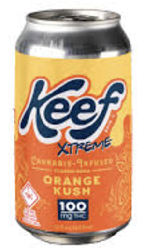 Photograph of product: Keef Cola-100mg - Orange Kush