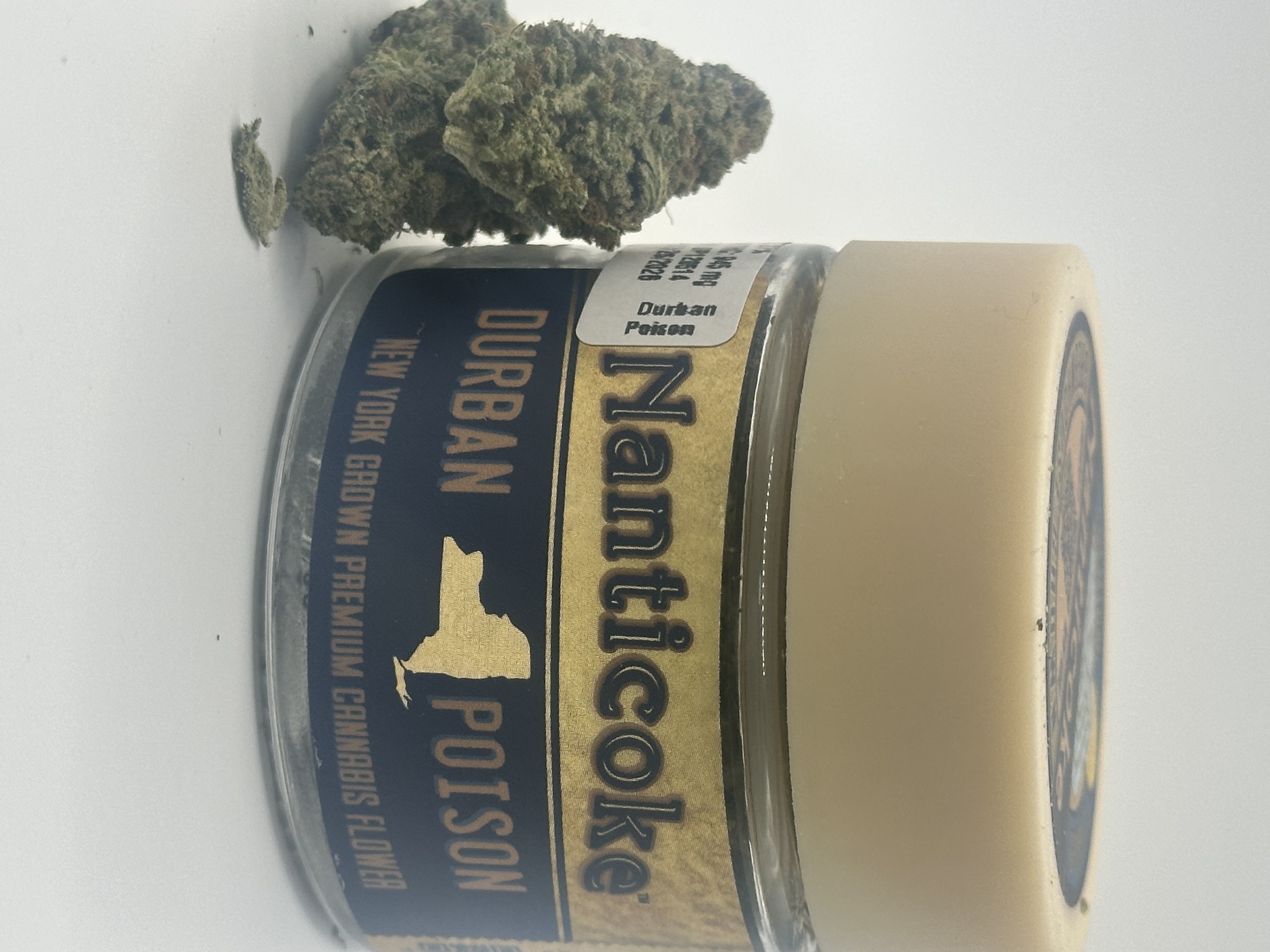 Photograph of product: Nanticoke | Durban Poison | 3.5g | Flower | (S)