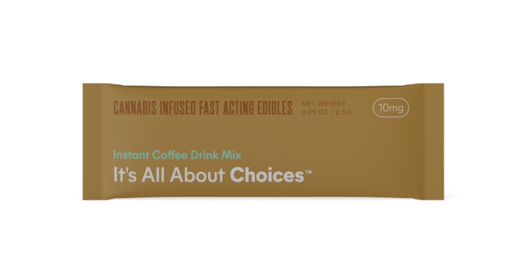 Photograph of product: DF Choices Drink Mix - Instant Coffee 10mg