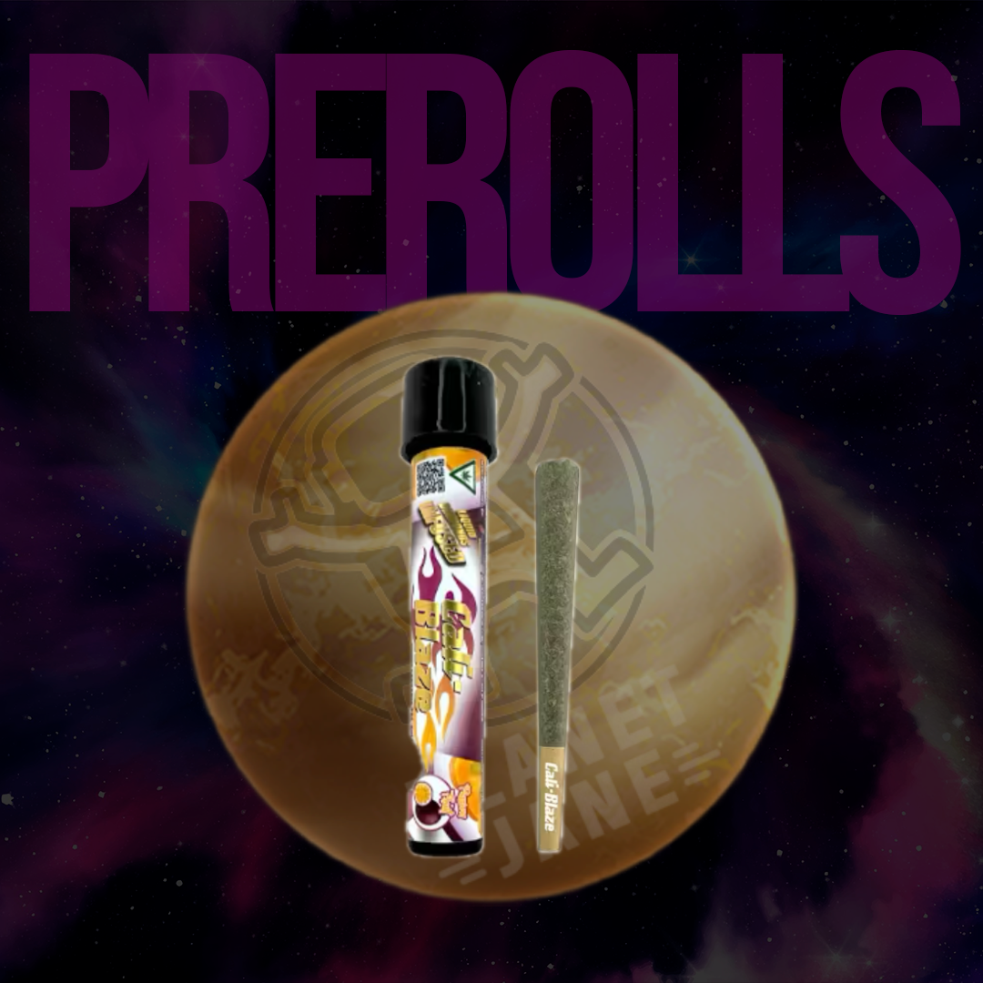 Photograph of product: Cali Blaze - 1.2g Preroll - Passion Fruit Hybrid