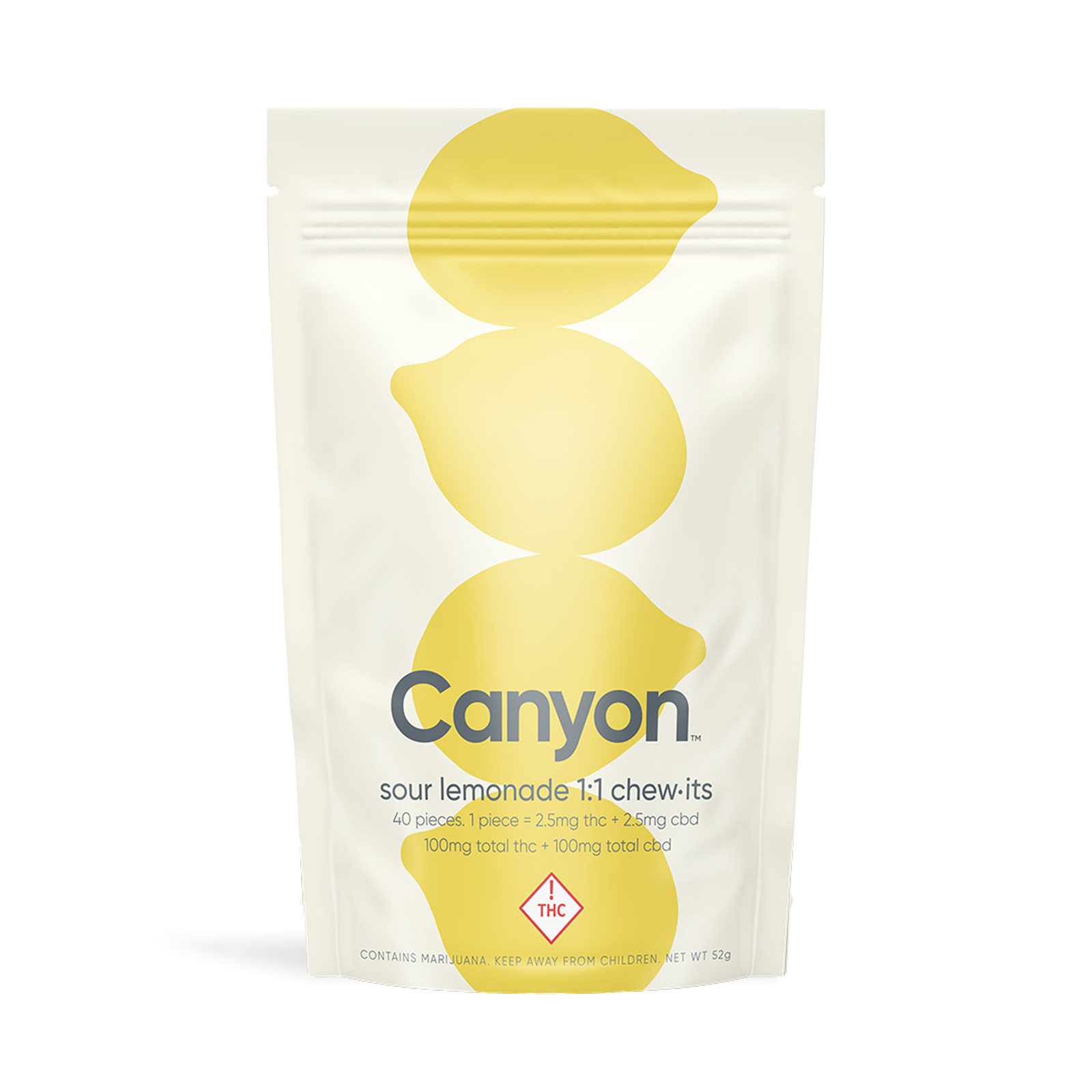 Photograph of product: Chew It Sour Lemonade