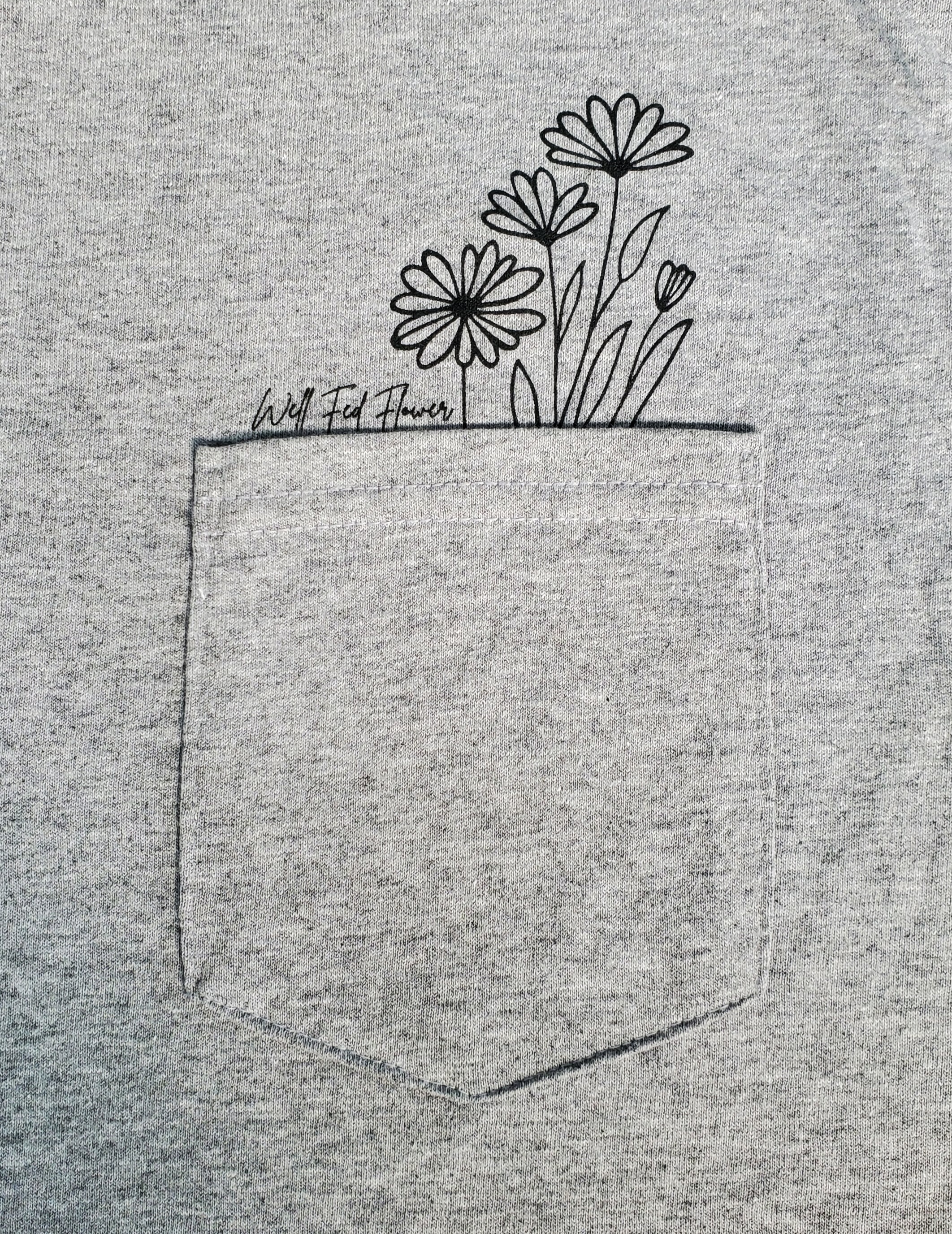 Photograph of product: Well Fed Pocket T-Shirt - Small