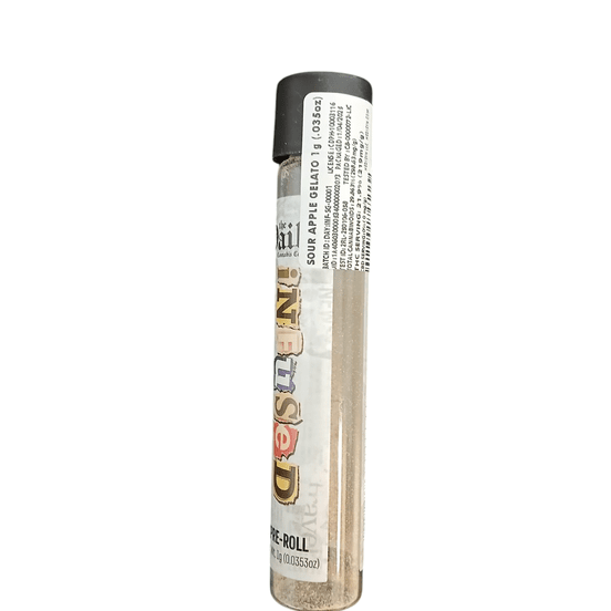 Photograph of product: The Daily - Sour Apple Gelato 1g Infused Preroll - 