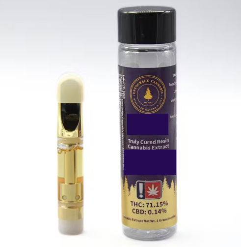 Photograph of product: Entourage - Studio #54 - 1g Cured Resin Cart