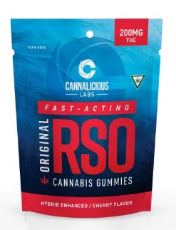 Photograph of product: RSO Gummy - Cherry - Hybrid - 200mg TH-oui