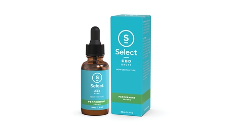 Photograph of Product: Select CBD Drops - Peppermint