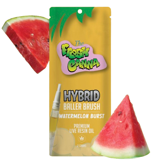 Photograph of product: Fresh Canna | Watermelon Burst | 2G Live Resin Brush