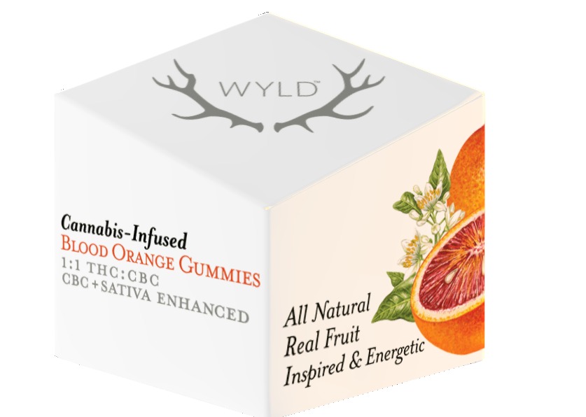 Photograph of product: Blood Orange 1:1 CBC + Oui'd Gummies | 10 Pack